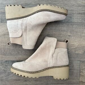 DV by Dolce Vita Beige Ankle Booties